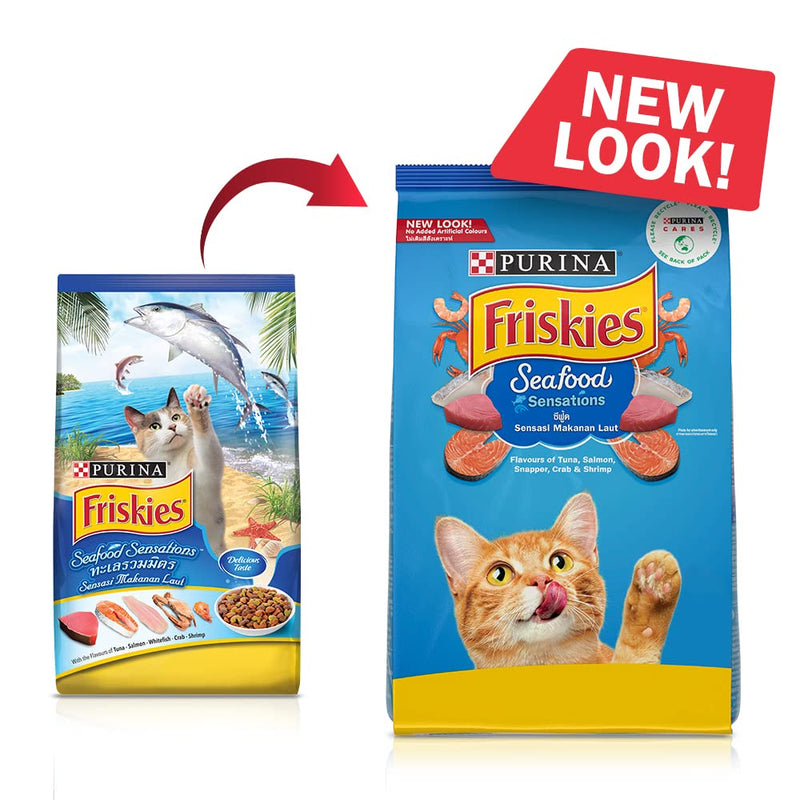 Friskies Seafood Cat Dry Food