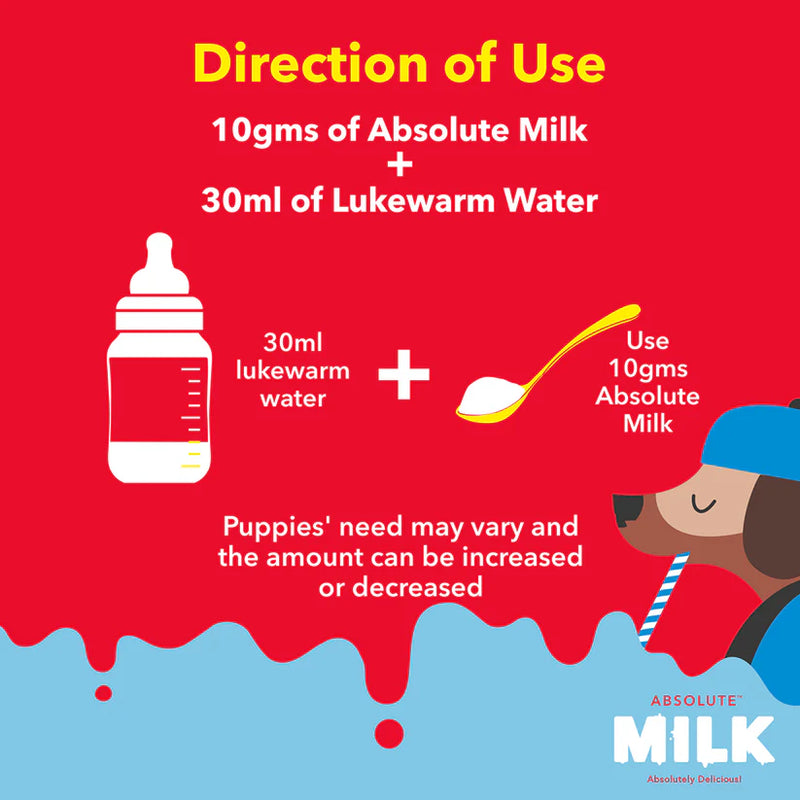 Drools Absolute Milk For Newborn Puppies - 500g