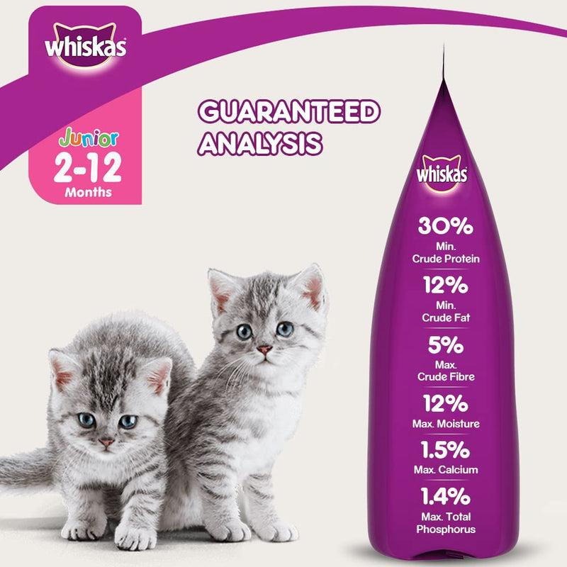 WHISKAS  Kitten Dry Food, Mackerel