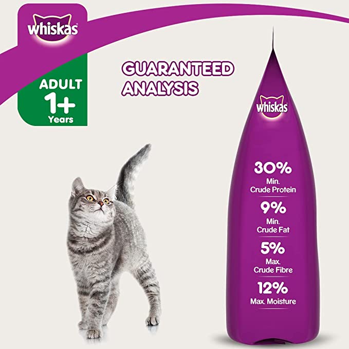 WHISKAS Adult Dry Food, Tuna