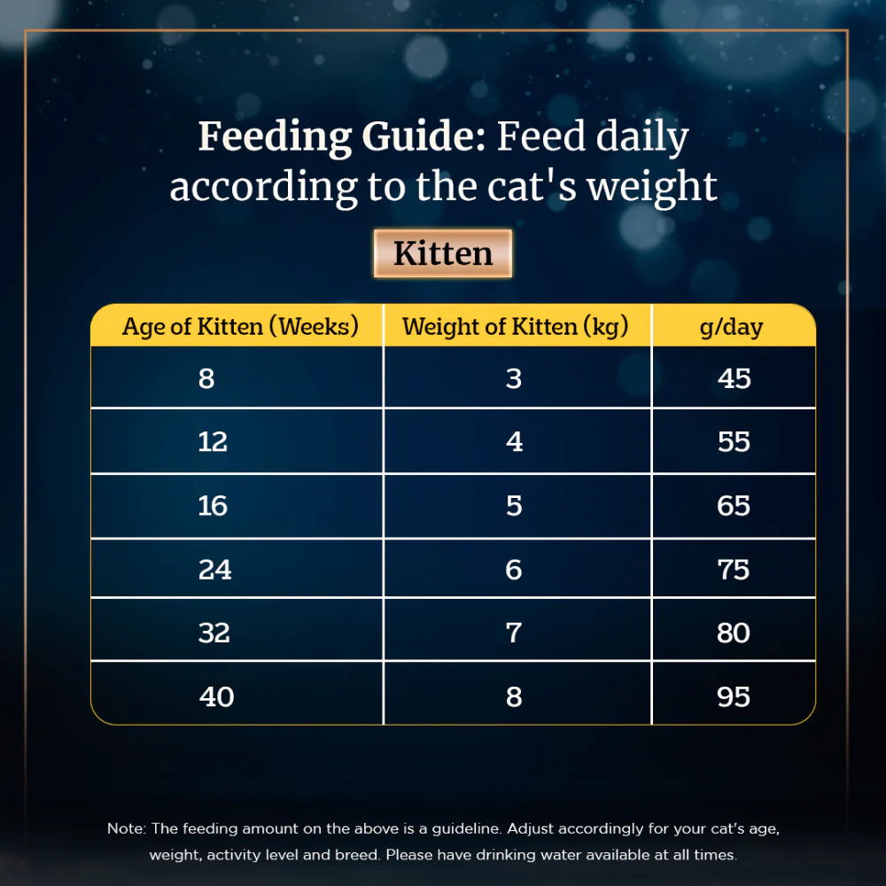 High-quality cat food with essential vitamins
