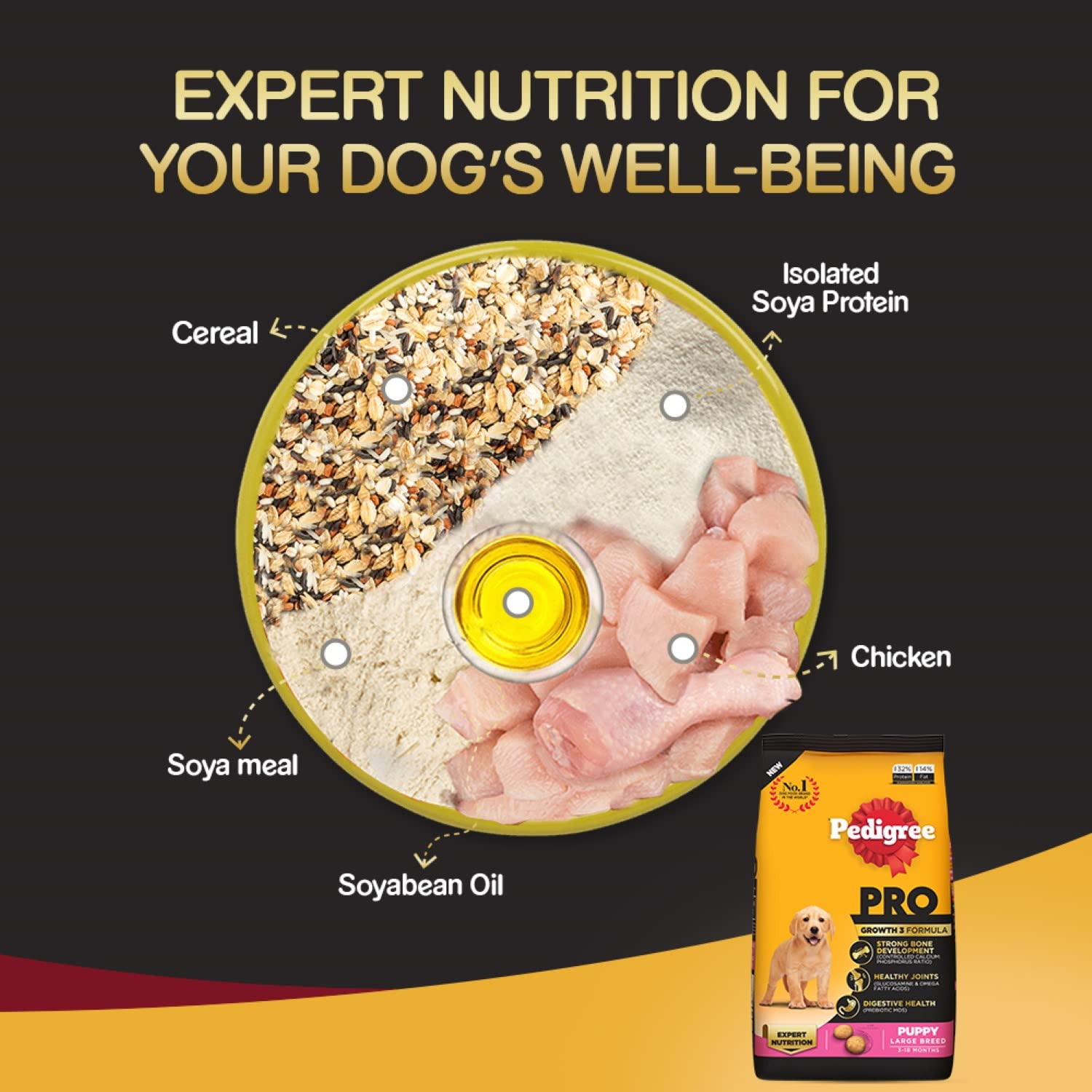 Pedigree dog food for puppies