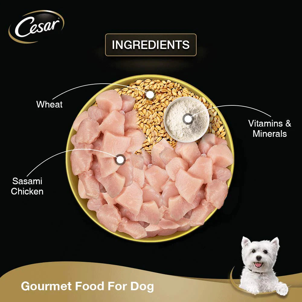 Hydrating dog food in jelly
