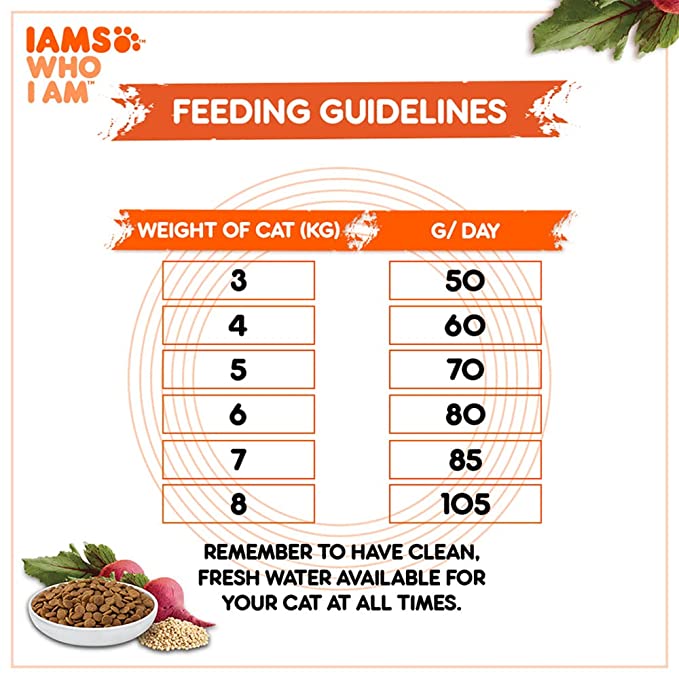 IAMS Adult Dry Cat Food (1+ Years) with Chicken