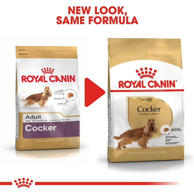 Royal Canin Cocker Pellet Adult Dog Food, 3 kg