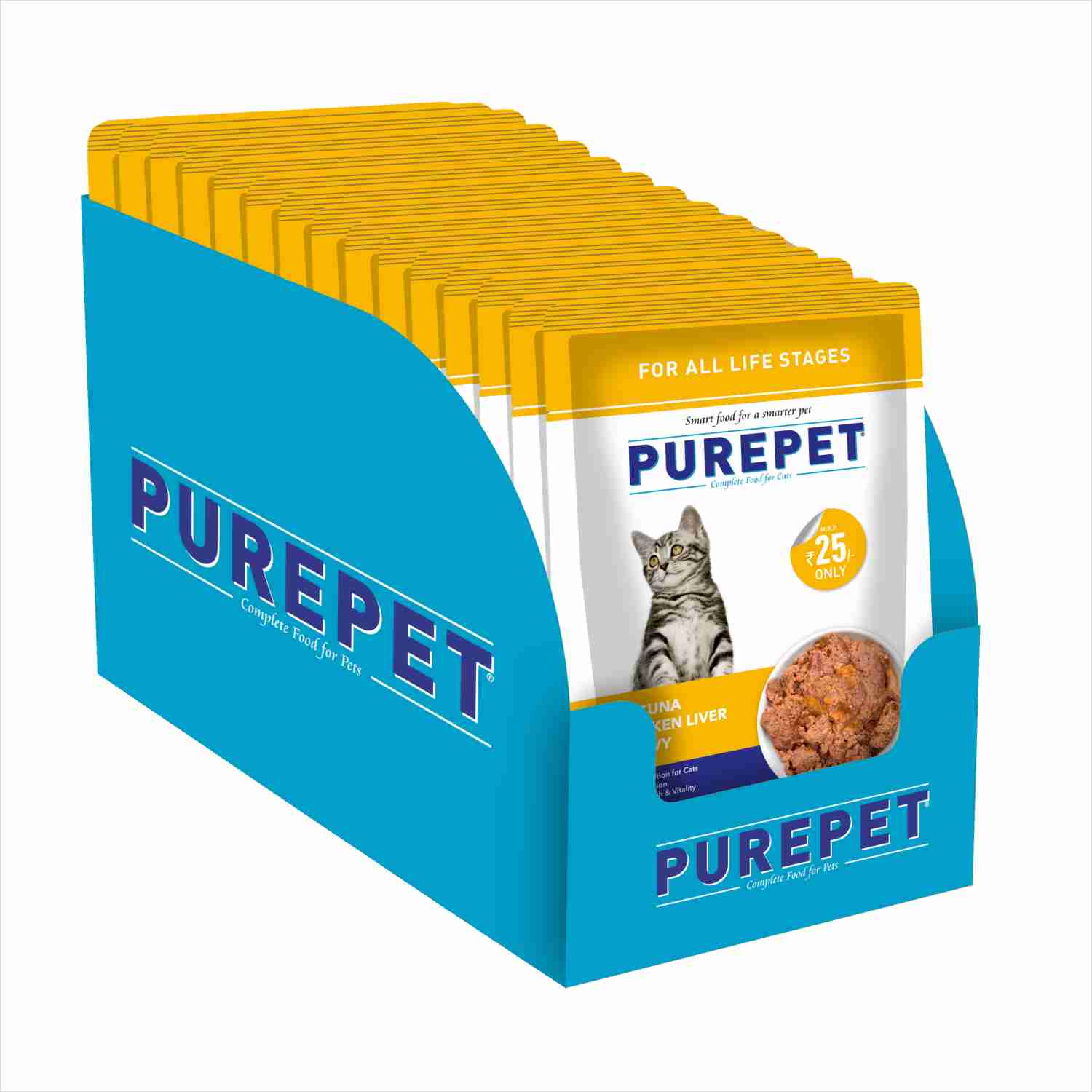 Purepet Tuna and Liver Cat Meal
