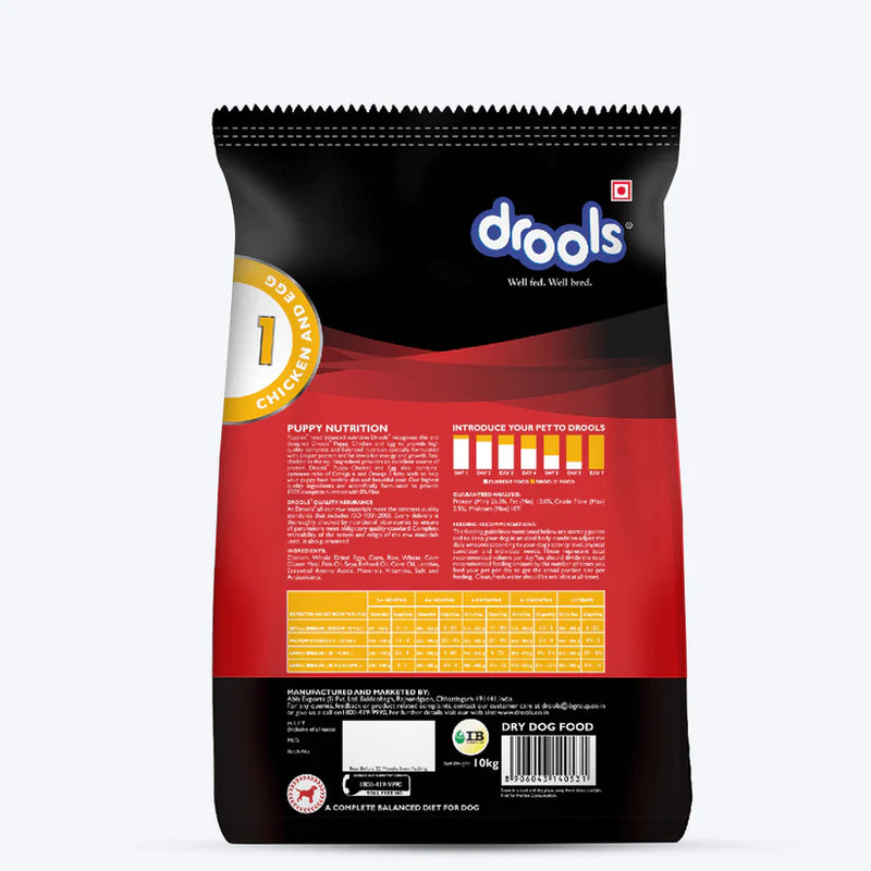 Drools Chicken and Egg Dry Puppy Food