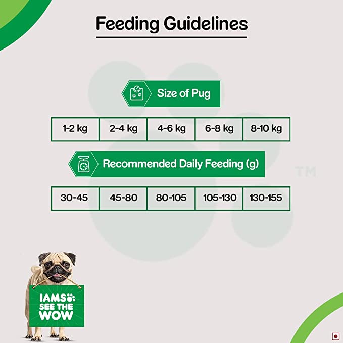 IAMS Proactive Health Adult PUG Premium Dog Dry Food