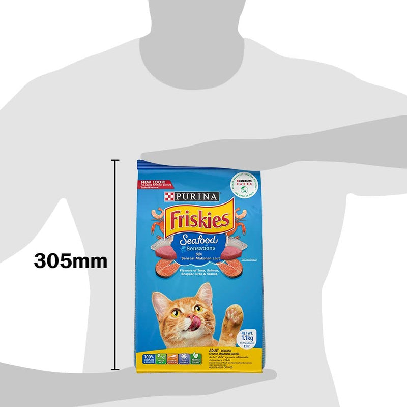 Friskies Seafood Cat Dry Food