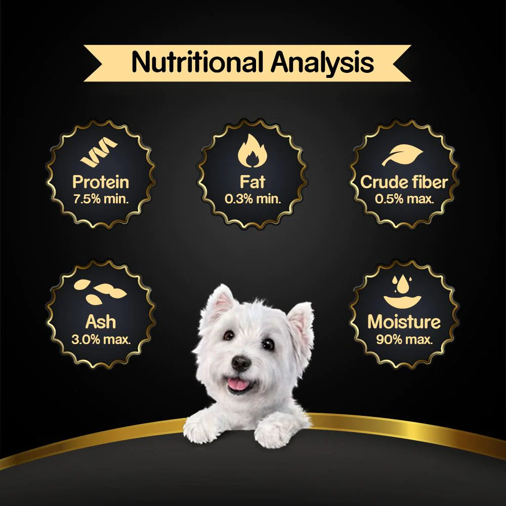 Natural dog food with no additives
