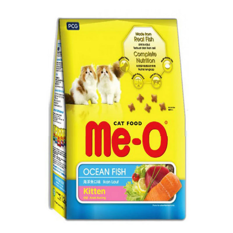 Me-O Kitten Dry Food Ocean Fish for All Breeds