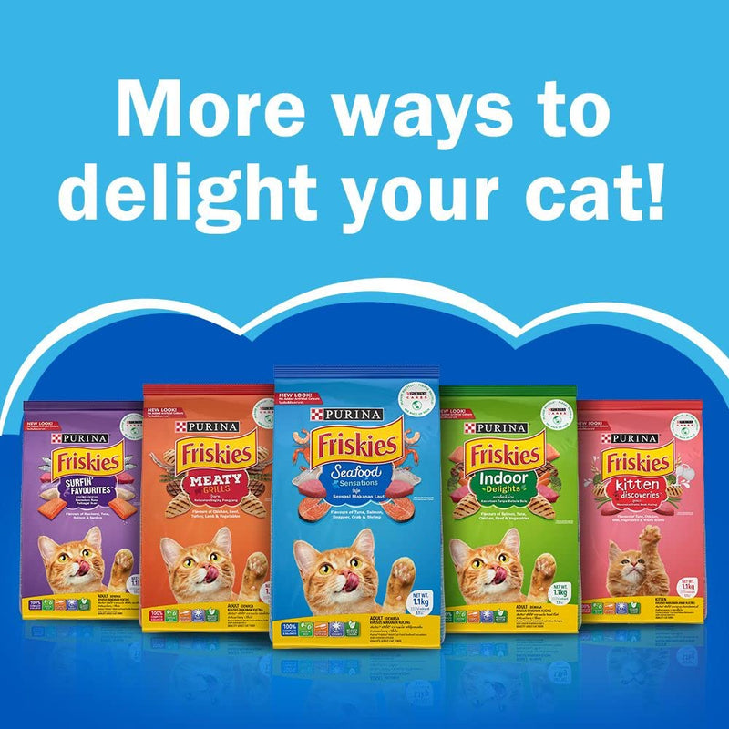 Friskies Seafood Cat Dry Food