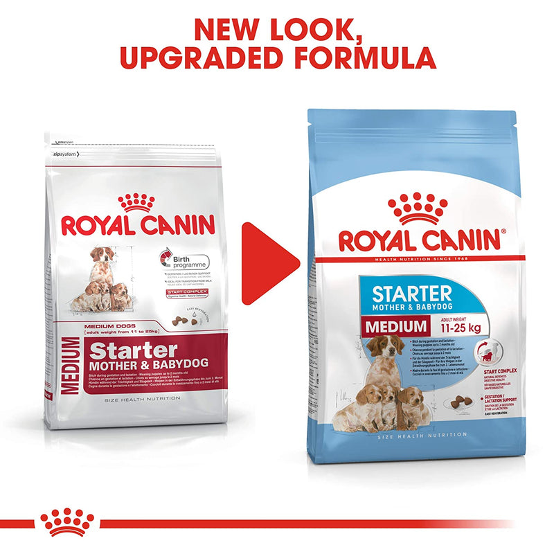 Royal Canin Starter Medium Breed Mother & Babydog Dry Dog Food