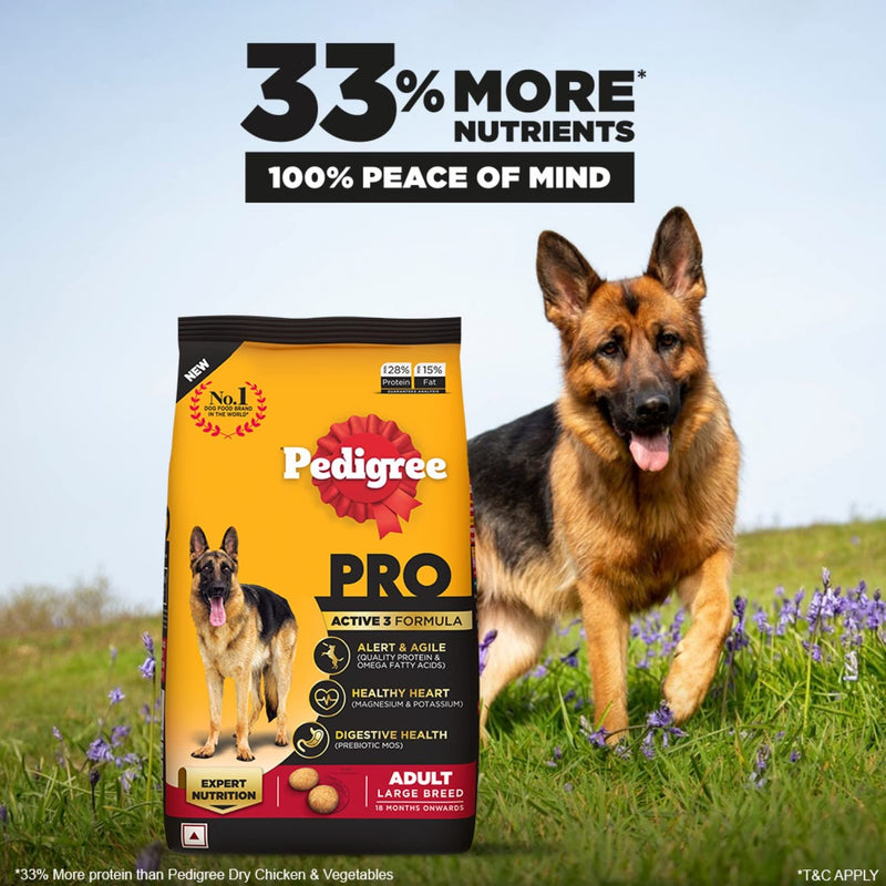 Pedigree Professional Adult Dog Food Large Breed